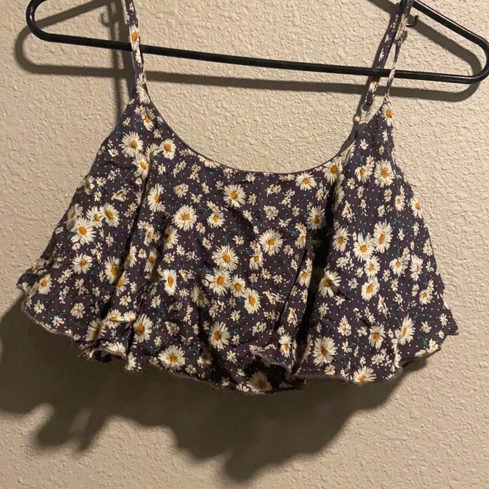 flowy crop top
